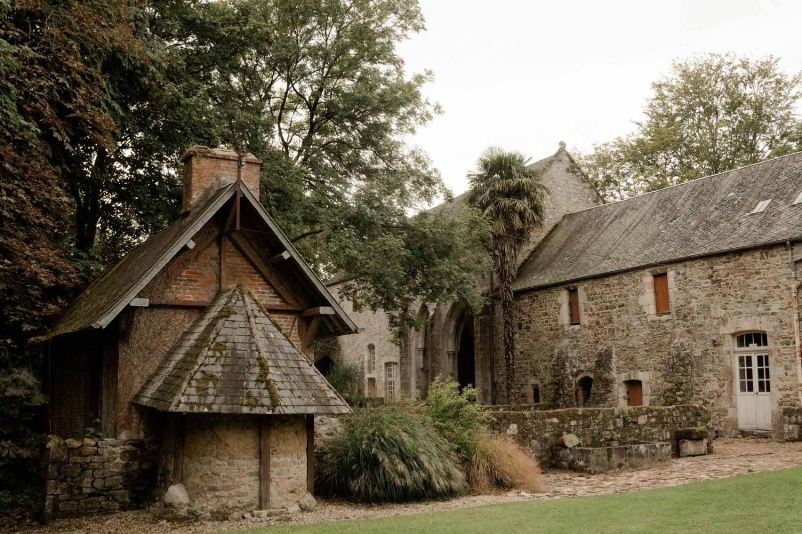 Abbaye De Blanchelande Bed & Breakfast Neufmesnil Dış mekan fotoğraf